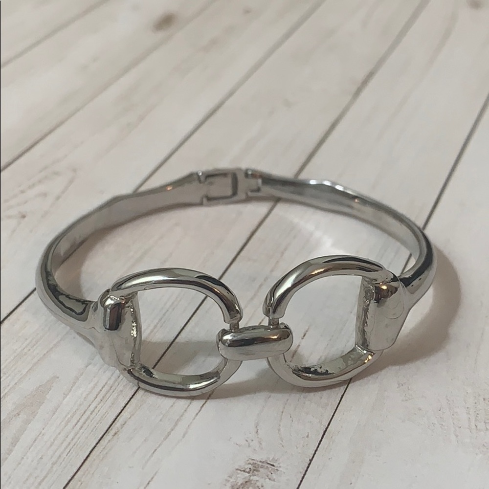 Silver Horsebit Horse bit Bracelet